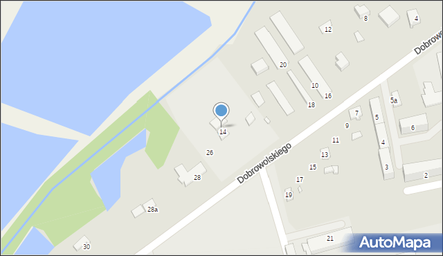 Tarczyn, Dobrowolskiego Kazimierza, 24, mapa Tarczyn