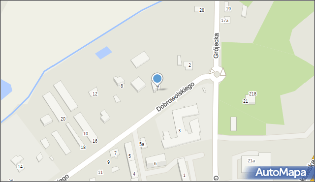 Tarczyn, Dobrowolskiego Kazimierza, 6, mapa Tarczyn