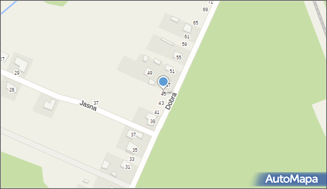 Tumlin-Wykień, Dobra, 45, mapa Tumlin-Wykień