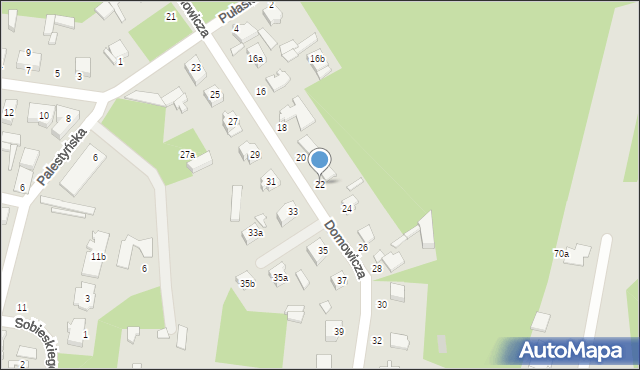 Tuszyn, Domowicza, 22, mapa Tuszyn