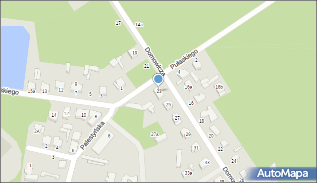 Tuszyn, Domowicza, 23, mapa Tuszyn