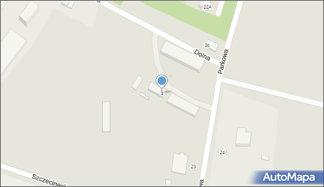 Tychowo, Dolna, 4, mapa Tychowo