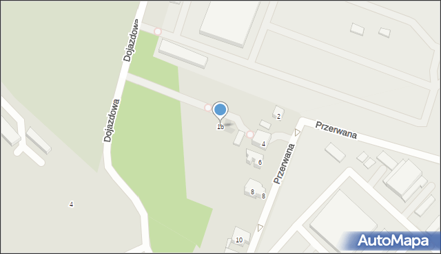 Warszawa, Dojazdowa, 1b, mapa Warszawy