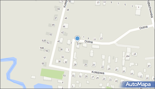 Wasilków, Dolna, 2, mapa Wasilków