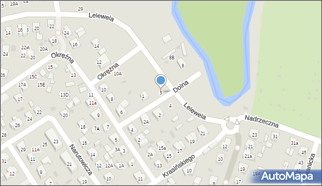 Wejherowo, Dolna, 3, mapa Wejherowo