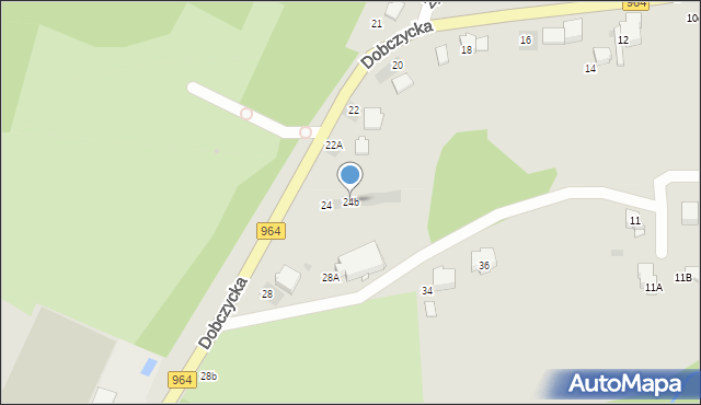 Wieliczka, Dobczycka, 24b, mapa Wieliczka