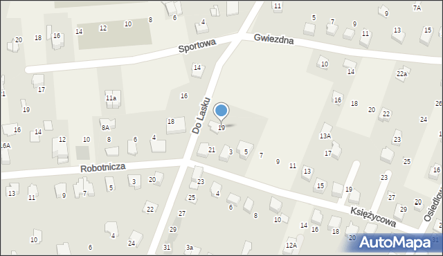 Wilkowice, Do Lasku, 19, mapa Wilkowice