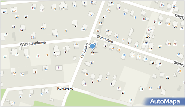 Wilkowice, Do Lasku, 35, mapa Wilkowice