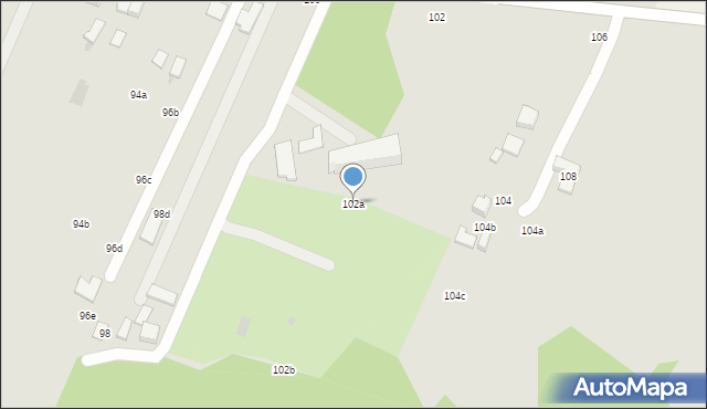 Włocławek, Dobrzyńska, 102a, mapa Włocławka