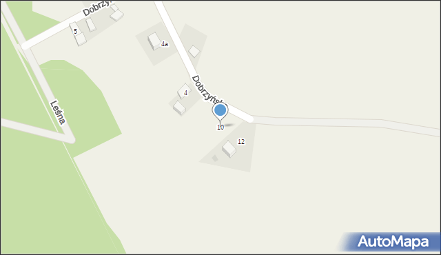 Wójcice, Dobrzyńska, 10, mapa Wójcice