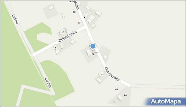 Wójcice, Dobrzyńska, 4a, mapa Wójcice