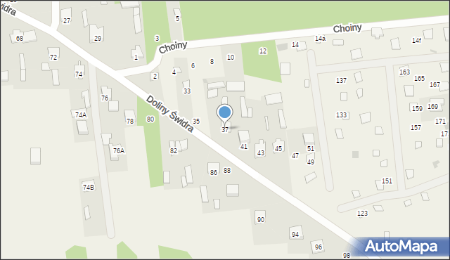 Wola Karczewska, Doliny Świdra, 39, mapa Wola Karczewska