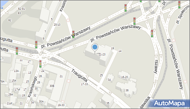 Wrocław, Dobrzyńska, 23-21, mapa Wrocławia