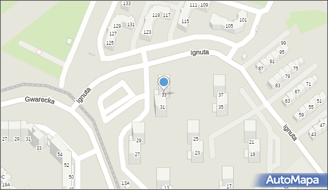 Wrocław, Dokerska, 33, mapa Wrocławia