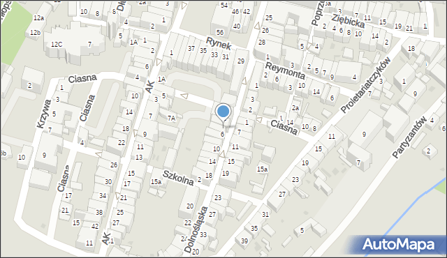 Ząbkowice Śląskie, Dolnośląska, 4, mapa Ząbkowice Śląskie