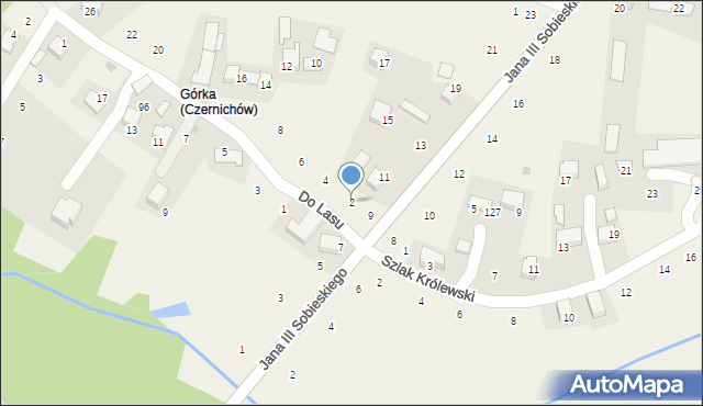 Zagacie, Do Lasu, 2, mapa Zagacie