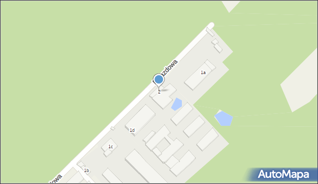 Zapolice, Dojazdowa, 2, mapa Zapolice