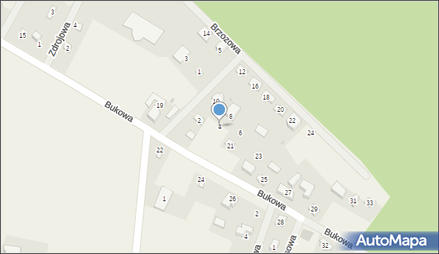 Zdroisko, Dobra, 4, mapa Zdroisko