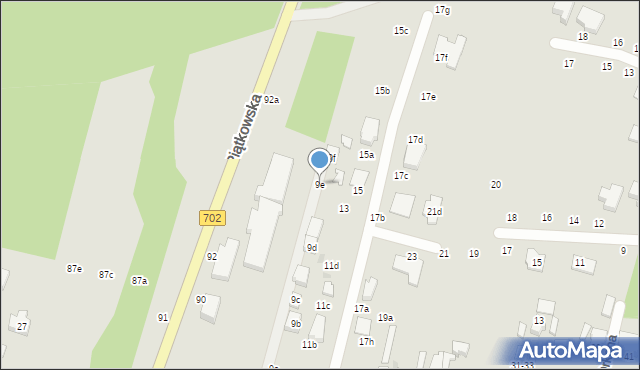 Zgierz, Dolna, 9e, mapa Zgierz