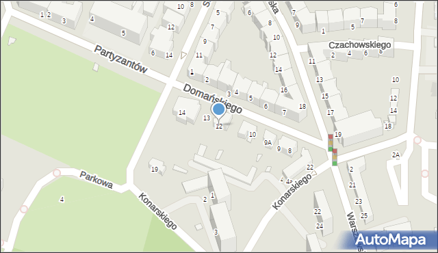 Zgorzelec, Domańskiego Bolesława, 12, mapa Zgorzelec