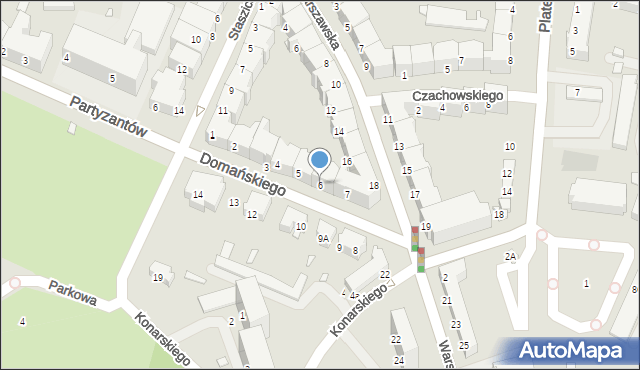 Zgorzelec, Domańskiego Bolesława, 6, mapa Zgorzelec