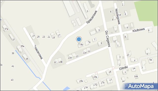 Zielonki, Do Cegielni, 7d, mapa Zielonki