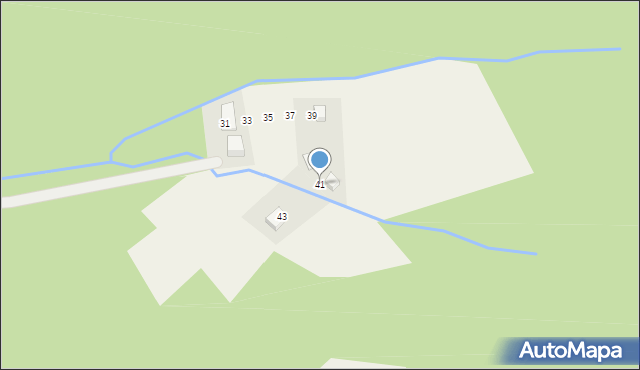Brenna, Drożyska, 41, mapa Brenna
