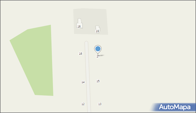 Bukowice, Drzewna, 17, mapa Bukowice