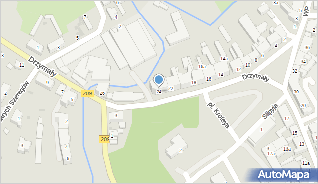 Bytów, Drzymały Michała, 24, mapa Bytów