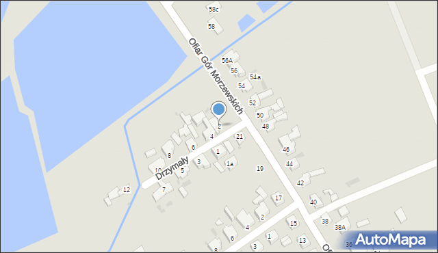 Chodzież, Drzymały Michała, 2, mapa Chodzież