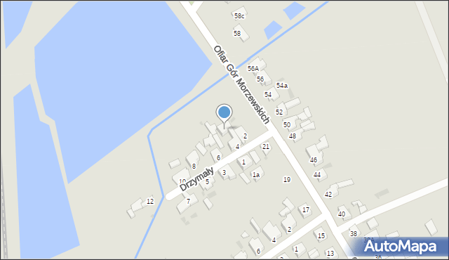 Chodzież, Drzymały Michała, 4a, mapa Chodzież