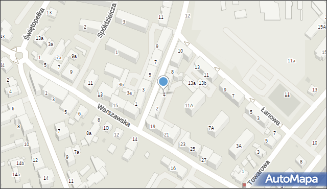 Chojnice, Drzymały, 4, mapa Chojnic