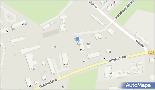 Choszczno, Drawieńska, 15d, mapa Choszczno