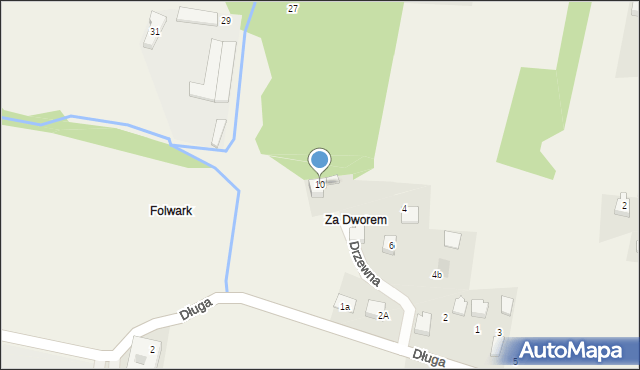 Czaniec, Drzewna, 10, mapa Czaniec