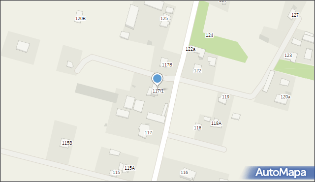 Dragacz, Dragacz, 117A, mapa Dragacz