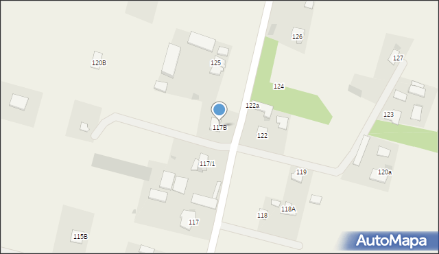 Dragacz, Dragacz, 117B, mapa Dragacz