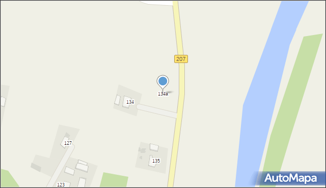 Dragacz, Dragacz, 134a, mapa Dragacz