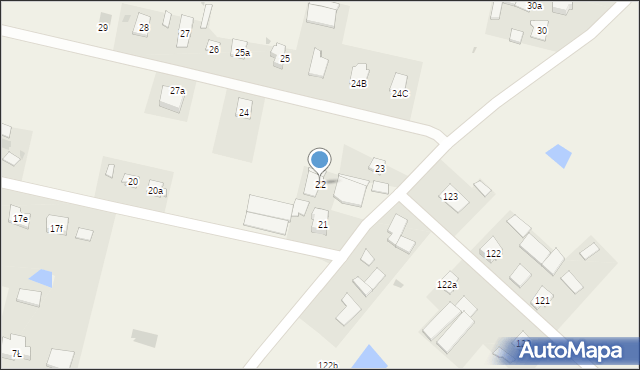 Dragacz, Dragacz, 22, mapa Dragacz