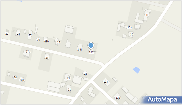 Dragacz, Dragacz, 24C, mapa Dragacz