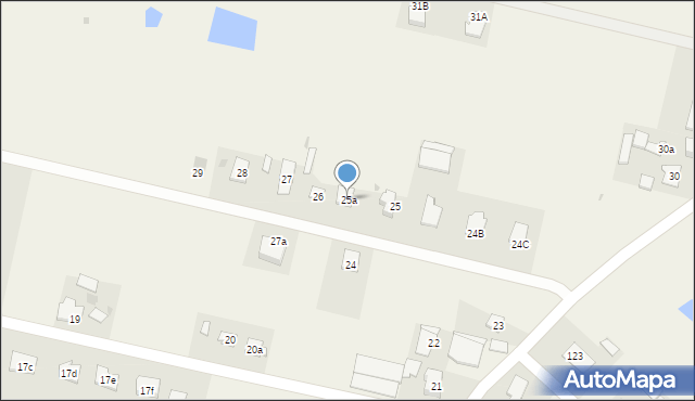 Dragacz, Dragacz, 25a, mapa Dragacz