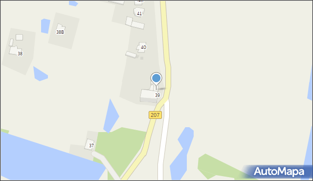 Dragacz, Dragacz, 39a, mapa Dragacz