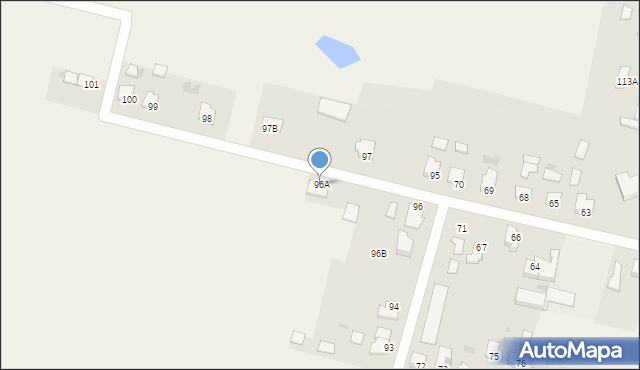 Dragacz, Dragacz, 96A, mapa Dragacz