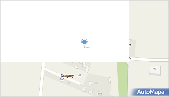 Dragany, Dragany, 166, mapa Dragany