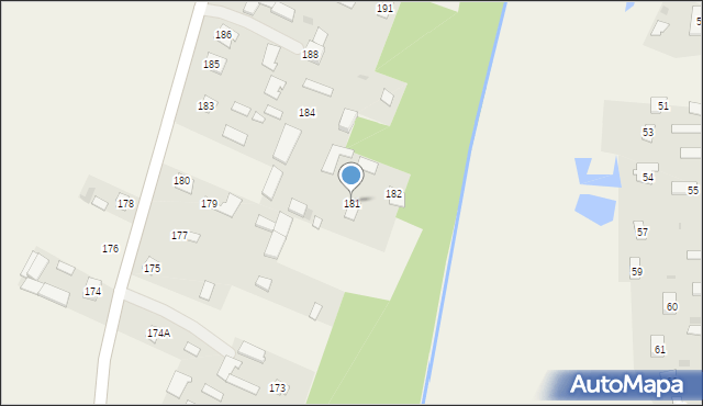 Dragany, Dragany, 181, mapa Dragany