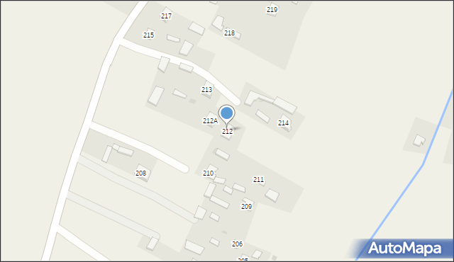 Dragany, Dragany, 212, mapa Dragany