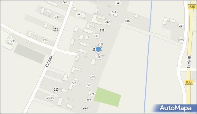 Dragany, Dragany, 233, mapa Dragany