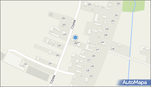 Dragany, Dragany, 240, mapa Dragany