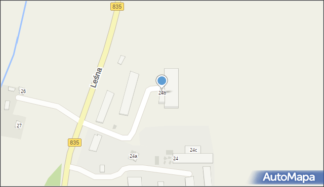 Dragany, Dragany, 24b, mapa Dragany