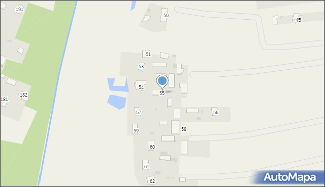 Dragany, Dragany, 55, mapa Dragany