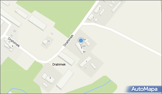 Drahimek, Drahimek, 6b, mapa Drahimek